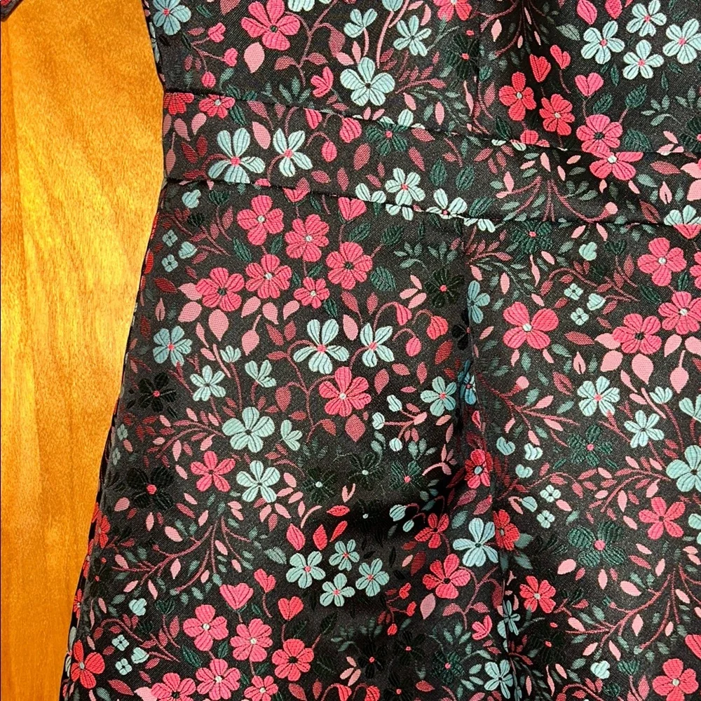 Boden Beatrice Women's Dress in Floral Jacquard US size 8/ UK size 12 - Picture 3 of 12